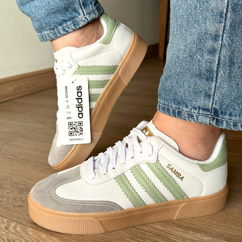 Tênis Adidas Samba Menta Premium 