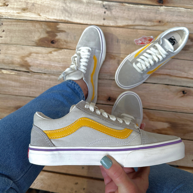 Tenis vans 2024 old skool lilas