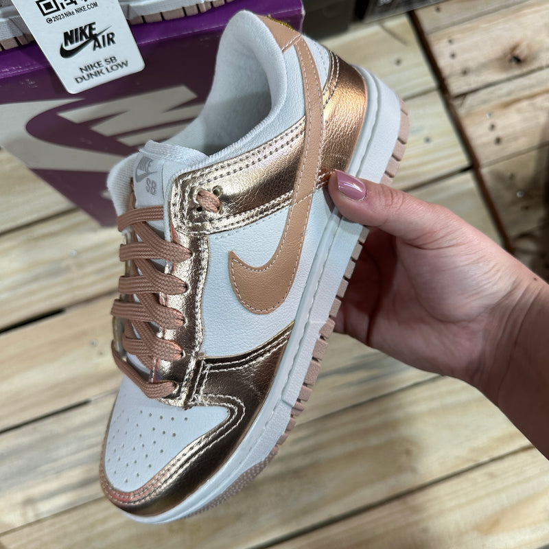 Tênis Dunk SB Rose Branco Premiun