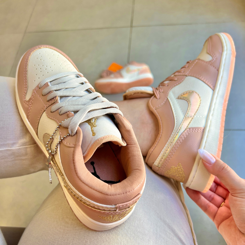 Tênis Nike Air Jordan Rosado Premium