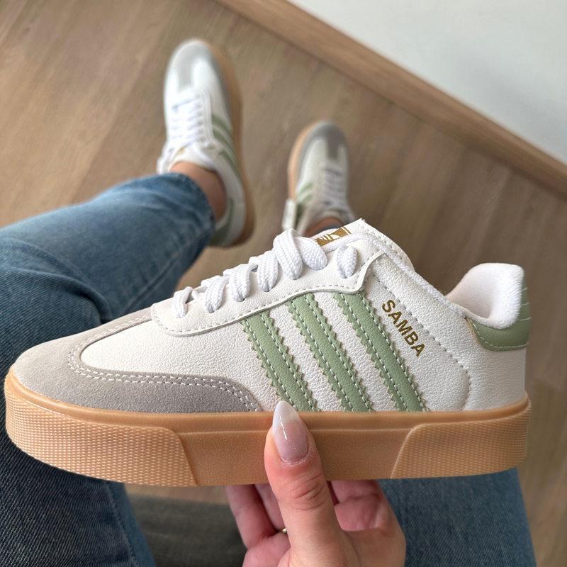 Tênis Adidas Samba Menta Premium 