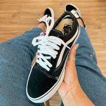 Tênis  Old Skool Preto e Branco Premium