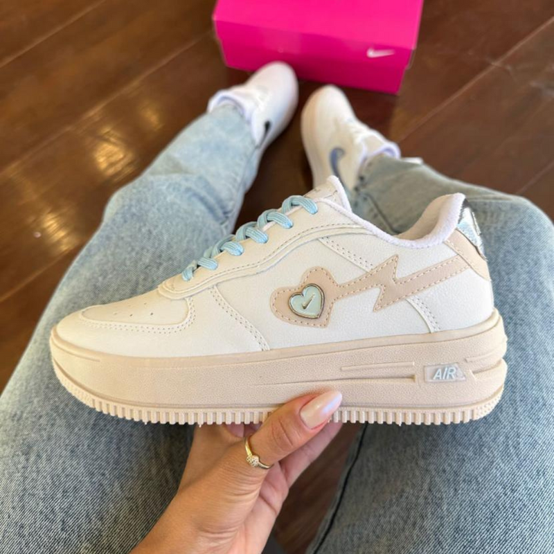 Nike Air Force Love Azul Feminino Premium