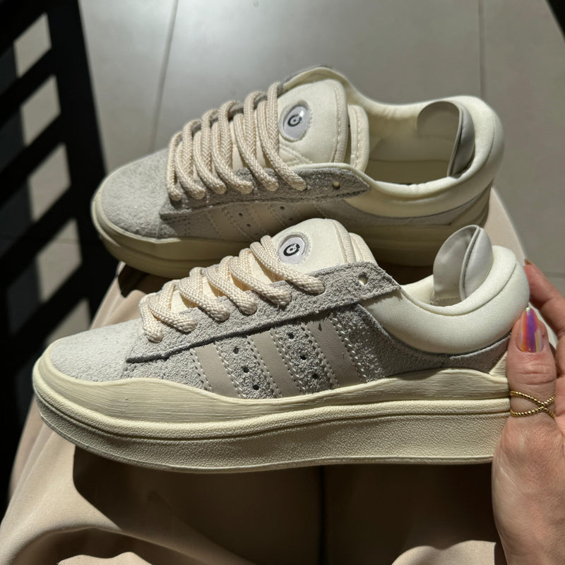 Tênis Adidas Bad Bunny Cloud White Couro Legítimo