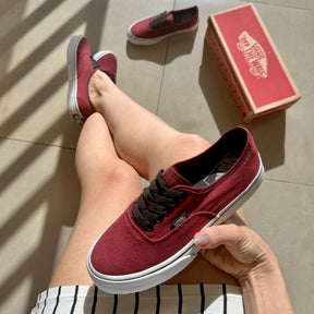 Tênis Authentic Bordo Premium