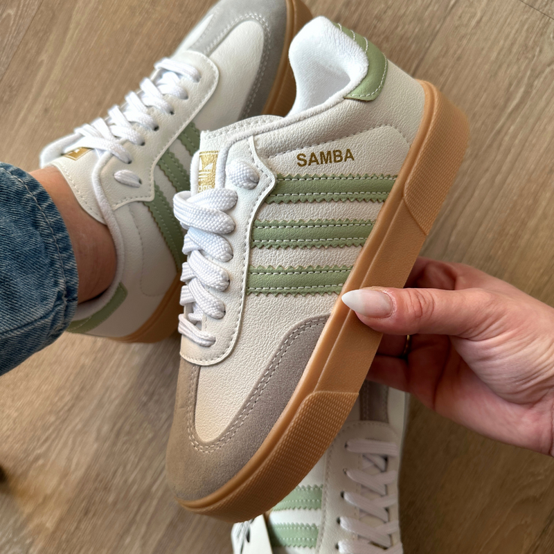 Tênis Adidas Samba Menta Premium 