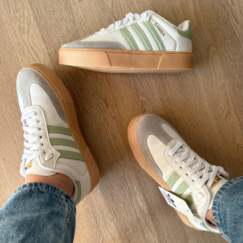 Tênis Adidas Samba Menta Premium 