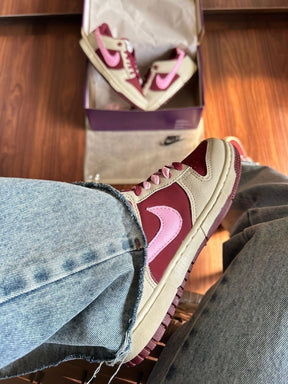 Tênis Nike SB Dunk Bordo Rosa Premium