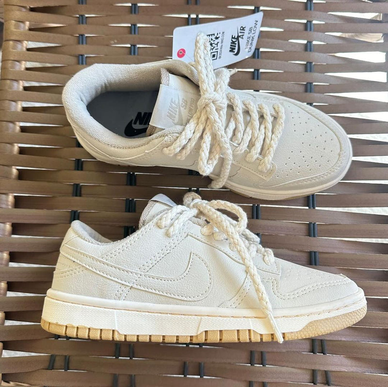 Tênis Nike Dunk SB Nude Bege Premium