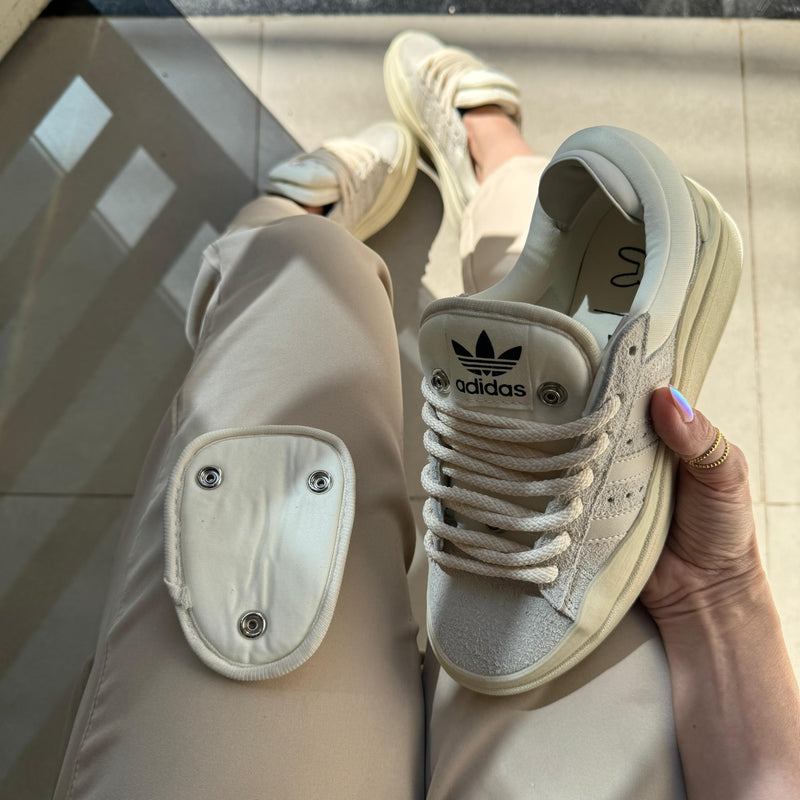 Tênis Adidas Bad Bunny Cloud White Couro Legítimo