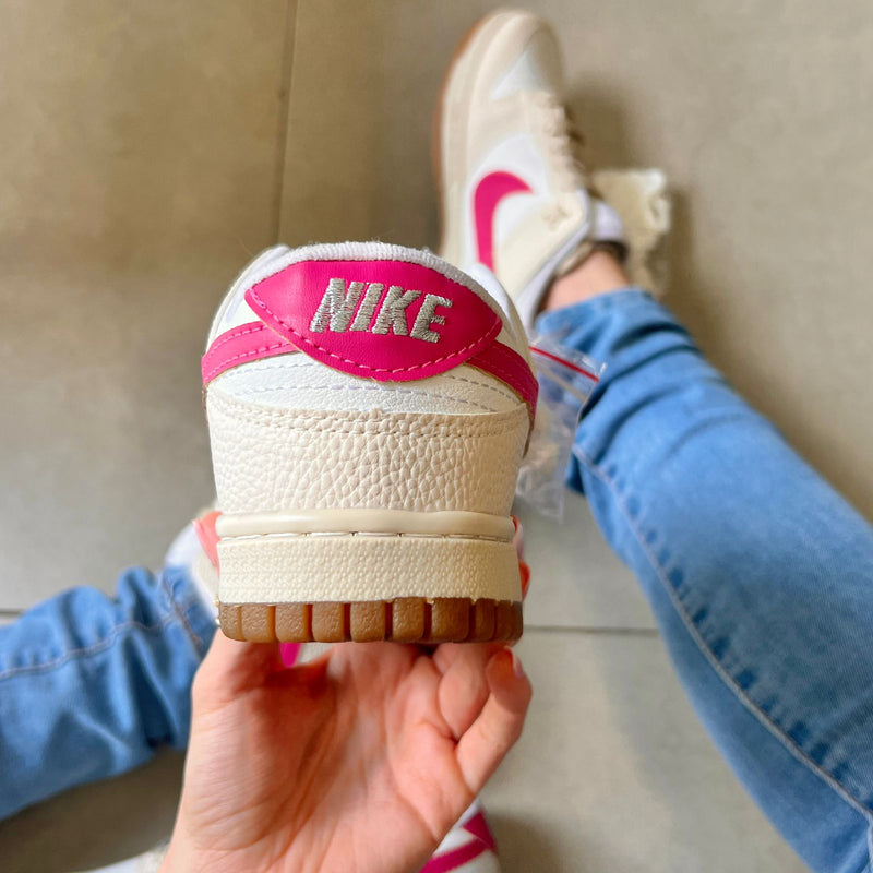 Tênis Nike Dunk Croco Pink Premium