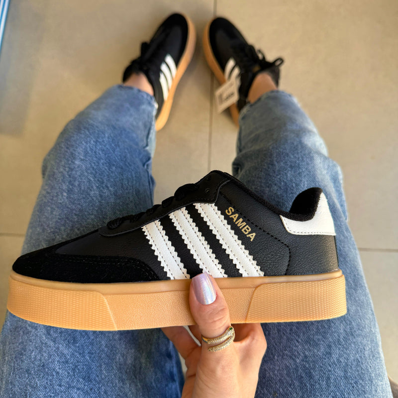 Tênis Adidas Samba Preto Premium