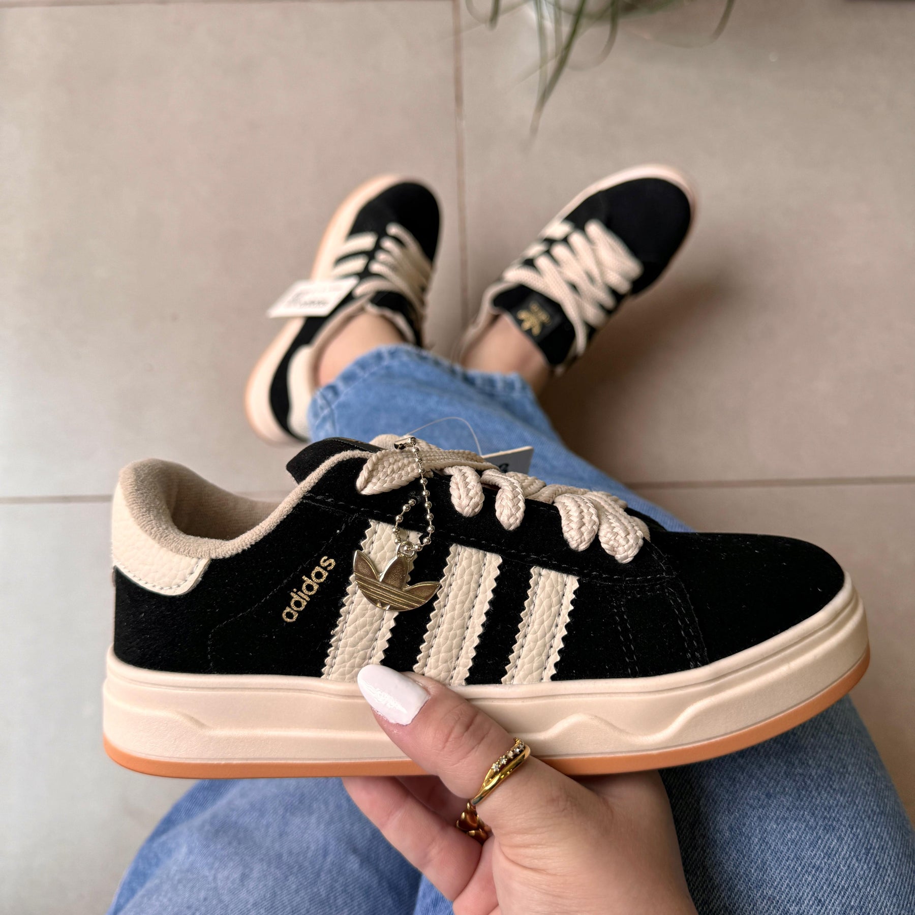 Tênis Adidas Campus Preto Premium