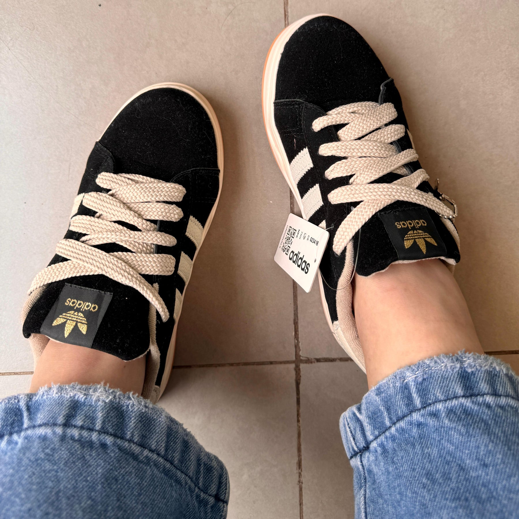 Tênis Adidas Campus Preto Premium