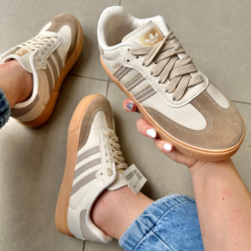 Tênis Adidas Samba Off Cinza Premium