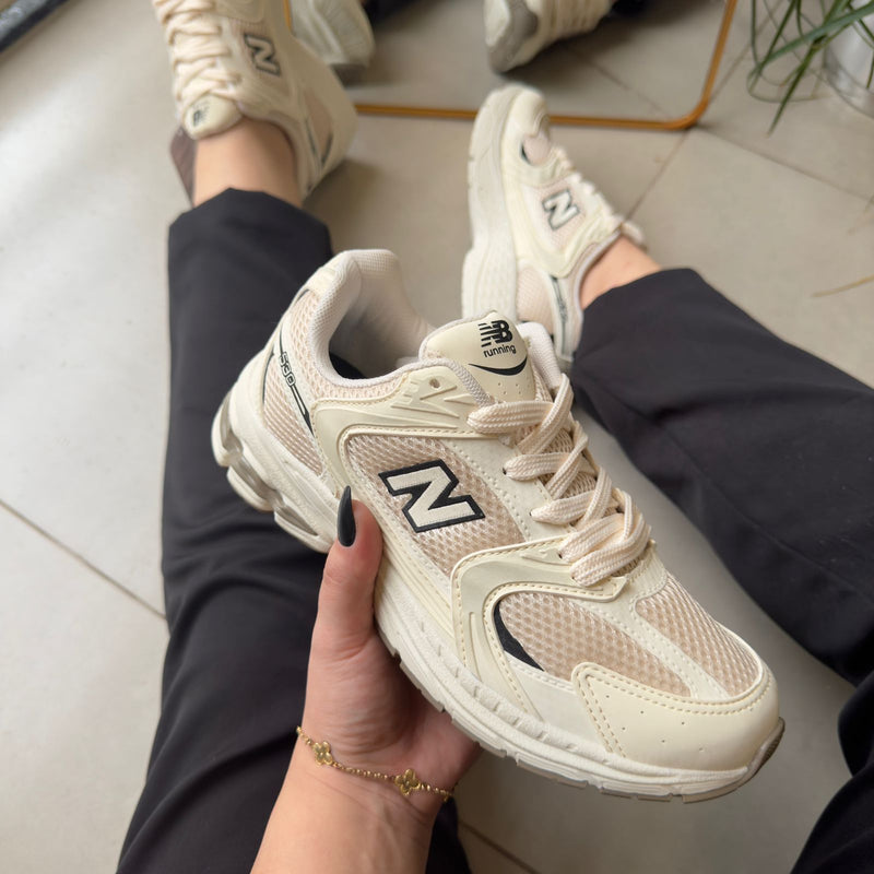 Tênis New Balance 530 Off White Preto