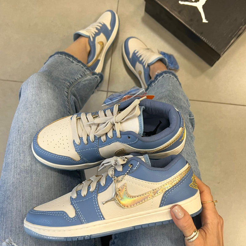 Tênis Nike Air Jordan Azul Premium