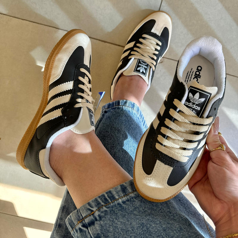 Tênis Adidas Samba OG Preto Creme