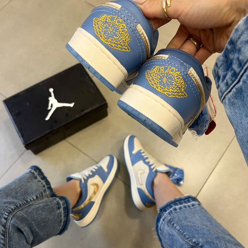 Tênis Nike Air Jordan Azul Premium