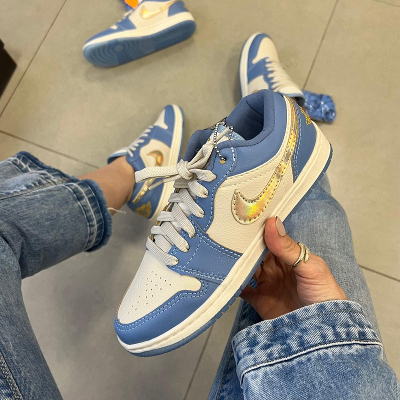 Tênis Nike Air Jordan Azul Premium