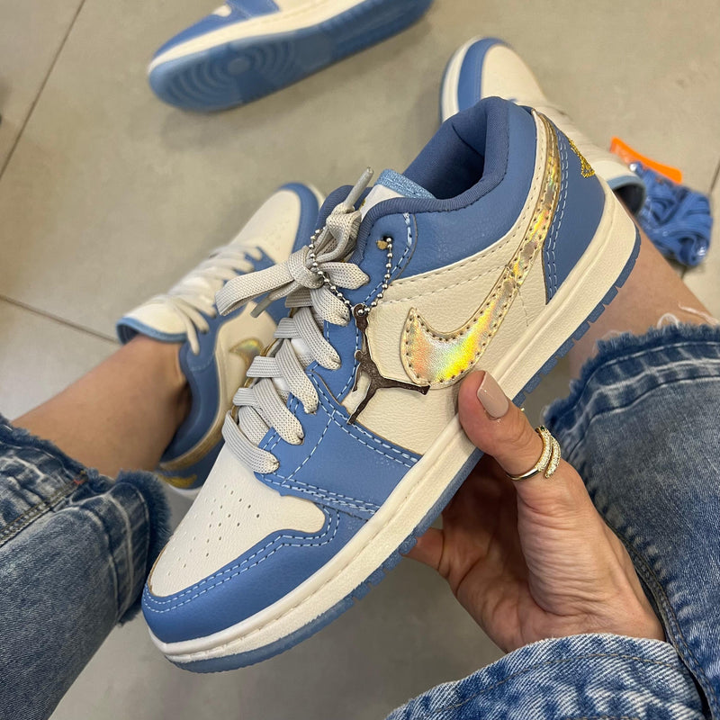 Tênis Nike Air Jordan Azul Premium