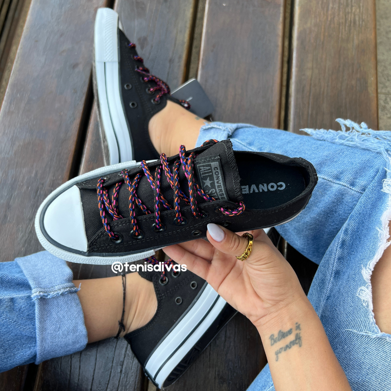 Tenis All Star Converse Preto Feminino