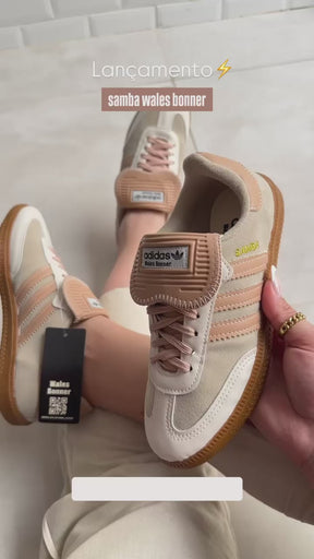 Tênis Adidas Samba Wales Bonner Nude