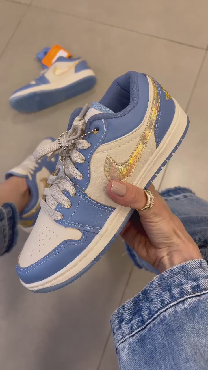 Tênis Nike Air Jordan Azul Premium